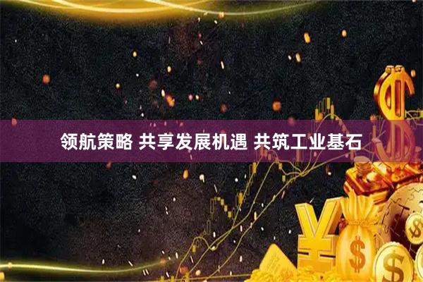 领航策略 共享发展机遇 共筑工业基石